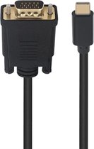 USB C to VGA Adapter Ewent EC1052 Black 1,8 m