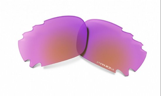Oakley Racing Jacket Prizm Trail Lenses Paars Prizm Trail/CAT2