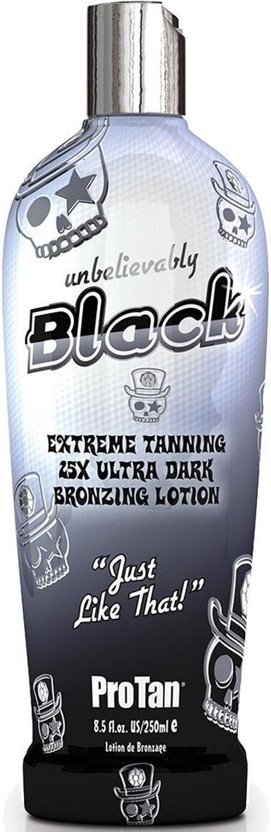 Pro Tan Unbelievably Black 25x DHA Bronzers Zonnebankcreme - 250 ml