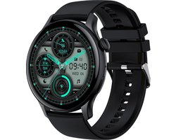 DrPhone DTX Ultra2 – 1.43 Inch AMOLED Smartwatch – Smartwatch Met Mobiele App – Always On Smartwatch – Volledige Belfunctie – Zuurstof/Hartslag/Bloeddruk meter - Zwart