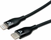 USB-C to Lightning Cable V7 V7USBCLGT-1M Black