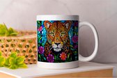 Mok Leopard - Animals - AnimalLovers - Gift - Cadeau - Dier - Wildcat - Wildlife - AnimalRescue - NatureLovers - AnimalRights - AnimalLife - AnimalCare