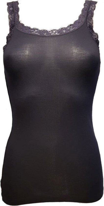 Chemise femme Toker Lace 211/1 deluxe | TAILLE L | modal | marine