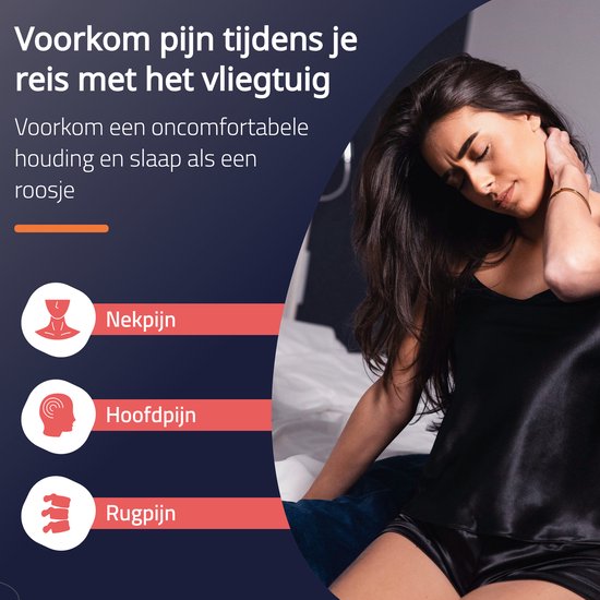 Best Life Nekkussen Vliegtuig – Reiskussen – Nekkussen Auto Kind – Memory  Foam | bol.com