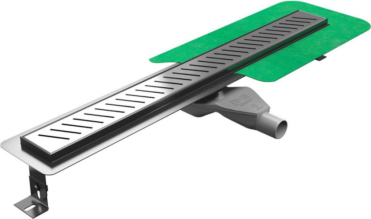Budget Douchegoot 50 cm Sieme Steel roestvrij staal