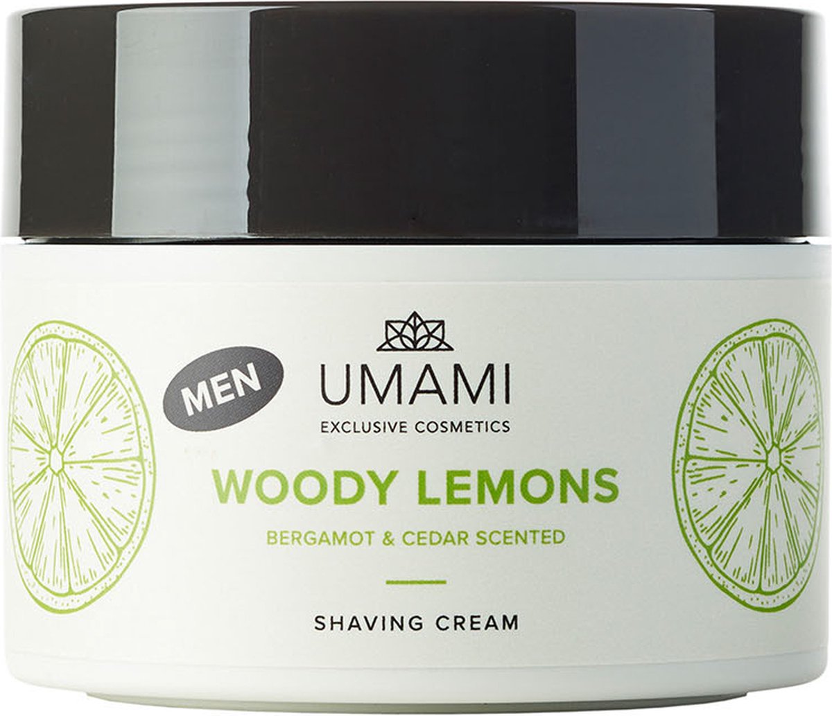 Umami Woody Lemons Bergamot&ceder Men Shav.cr250ml
