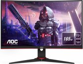 Bol.com AOC C24G2AE - Full HD Curved Gaming Monitor - 165hz - 24 inch aanbieding