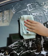 Glasdoeken Streeploos | Microfiber | Microvezel | Poetsdoeken | Vaatdoeken | Reinigingsdoekjes voor auto ramen | Keuken glas spiegels kraan en badkamer | Willekeurige kleur | 30x40 cm | 2 Stuks