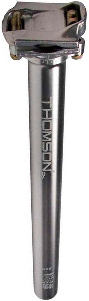 Thomson Elite Zadelpen Zilver 330 mm / 27.2 mm