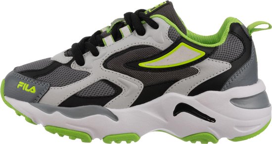 Fila - Ray Tracer Kids - Green, Black And Grey - Maat 32