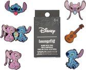 Loungefly: Disney - Stitch & Angel Blind Box Enamel Pins Set