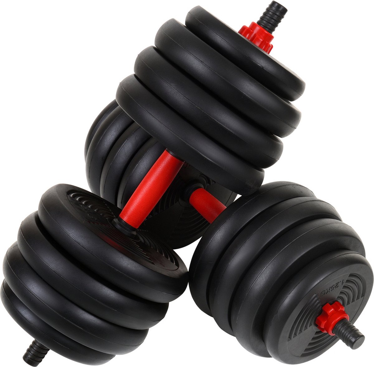 Halterset - dumbbell set - 40 kg - met kettlebell thumbnail 3