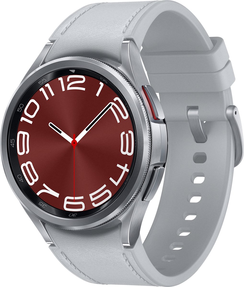 Afbeelding 2 van Samsung Galaxy Watch6 Classic - Smartwatch - 43mm - Silver