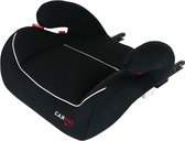 Carkids Auto Zitverhoger Zwart en Wit | Autostoel Groep 3 met Isofix | Kinderen vanaf 125 cm | 22-36 kg