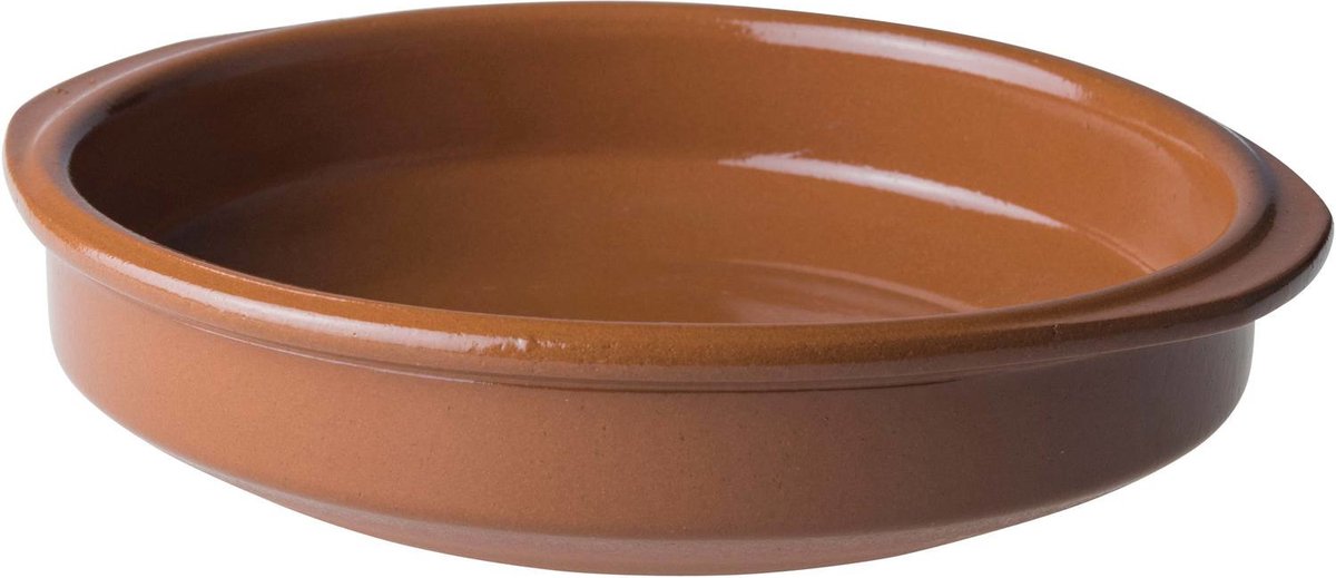 Tapas schaalt terracotta - 20 x 4,5 cm - ovenbestendig - Ovenschaaltjes - Tapas schaaltjes - Voedsel serveren