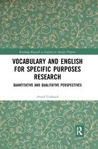 Routledge Research in English for Specific Purposes- Vocabulary and English for Specific Purposes Research