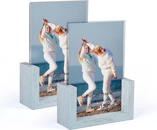 Riviera Maison Maverick Photo Frame - Fotolijst - 20x20 - Hout - Riviera maison webshop