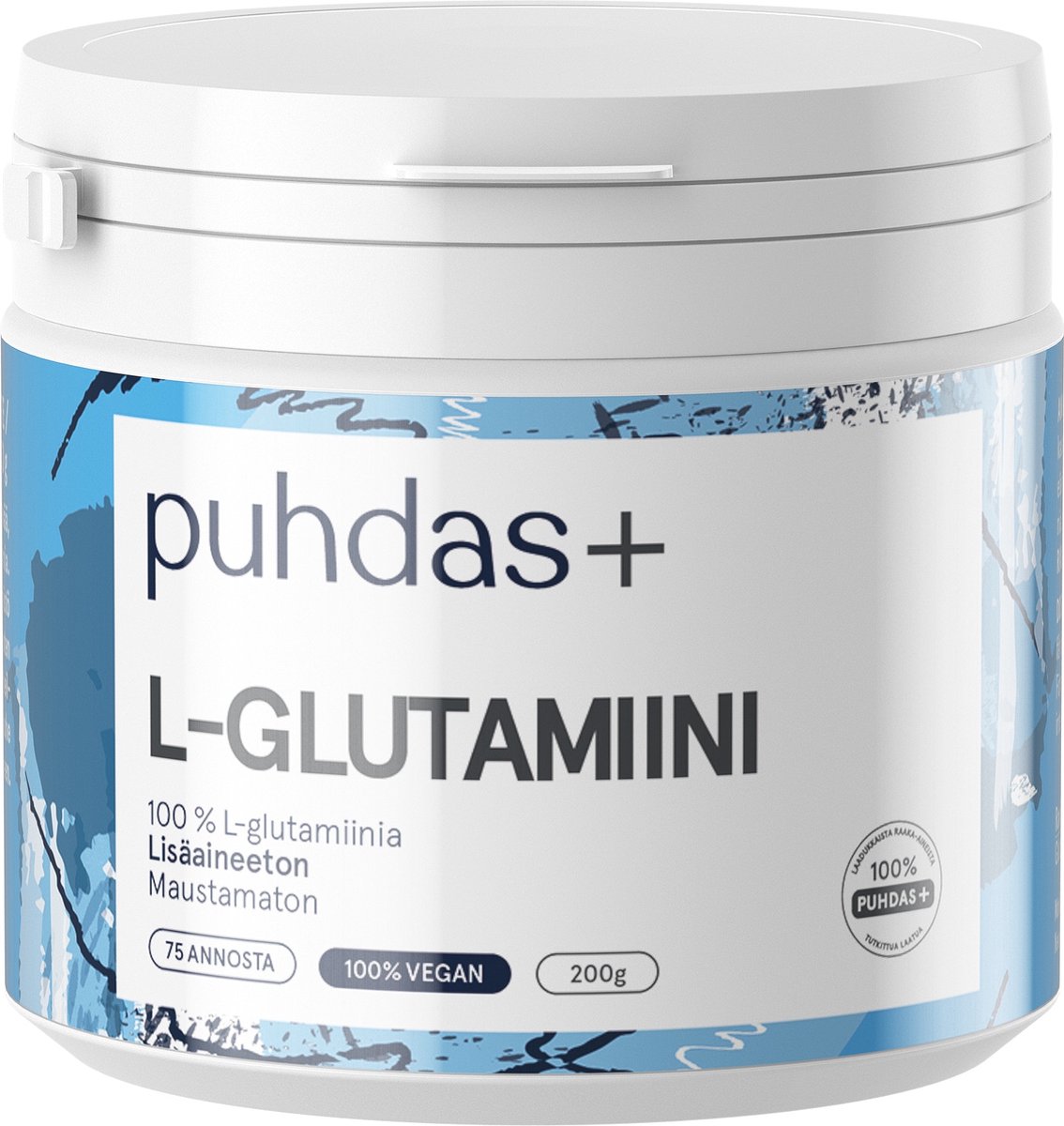 Goedkoopste L-Glutamine 200g - Puhdas Plus