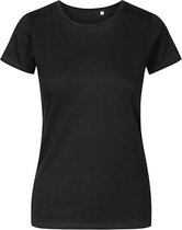 Women's T-shirt met ronde hals Black - S