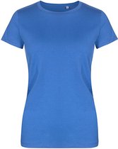 Women's T-shirt met ronde hals Azuur - 3XL