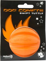 Dog Comets Ball Swift Tuttle hondenspeeltje – Ø6 cm - Hondenspeelgoed – Natuurlijk rubber – Oranje