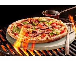 Buccan BBQ - Keramische pizza steen - 22.8 cm