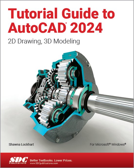 Tutorial Guide to AutoCAD 2024 - cover