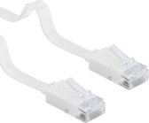 Wentronic CAT6 Netwerkkabel - RJ45 - Wit - 1 m