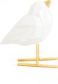 Housevitamin Witte Love Bird - 7x13x9 cm