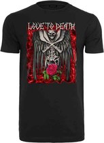 Mister Tee - Love To Death Heren T-shirt - XXL - Zwart