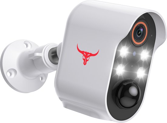 Caméra de Surveillance WiFi sur Batterie Rechargeable Caméra Surveillance  sans Fil 1080P Extérieure Intérieure PIR Détection Humaine Audio  Bidirectionnel Étanche