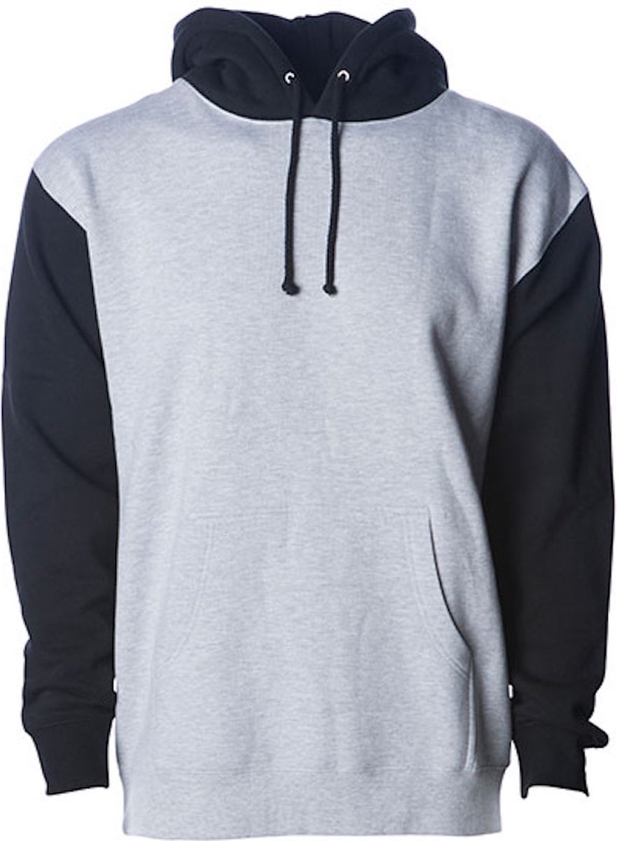 Independent Men´s Heavyweight Hooded Pullover Heather S Grijs