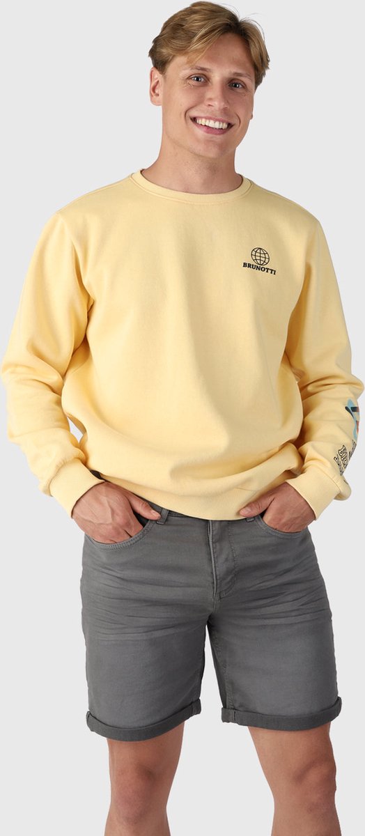 Brunotti Hangtime-CLR Heren Jog Jeans - Grijs - S