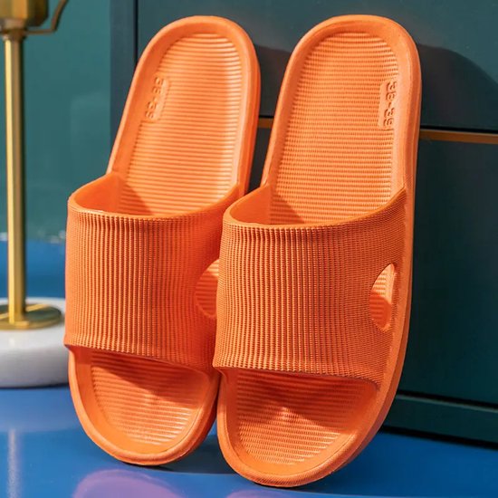 ASTRADAVI Casual Wear - Slippers - Trendy & Comfortabele Zomerschoenen - Unisex - Oranje 42/43
