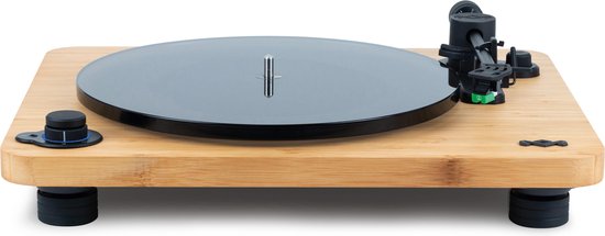 House of Marley Stir It Up Lux Bluetooth Platenspeler - Ingebouwde Voorversterker - Vinyl - Auto-stop - Audio Technica - FSC goedgekeurd Bamboe hout - Anti Skating - Gemaakt van Duurzame Materialen — afbeelding 3