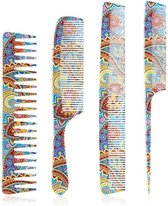 Missan: Texturizing Kam Set Mandala Coloring - Kam - Kapper - Texturizing Comb Set - Barbier Kam