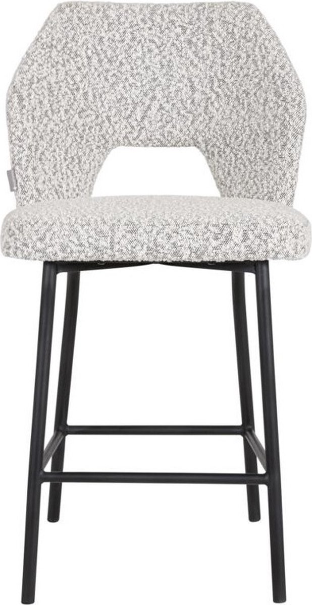 MUST Living counterkruk Bloom - Bouclé lichtgrijs