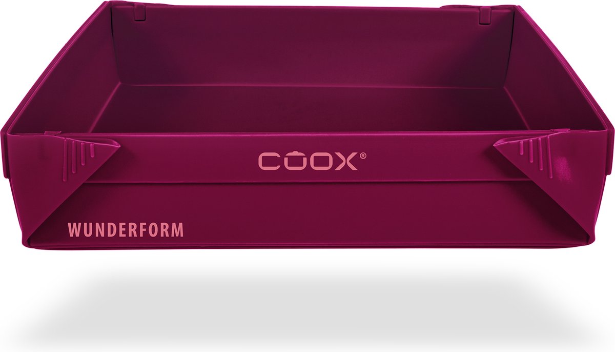 Coox - Wondervorm klassiek vierkant - bakvorm - ovenschaal - maat M