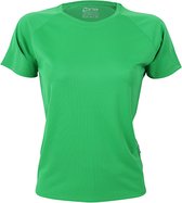 Damessportshirt 'Tech Tee' met korte mouwen Green - XL