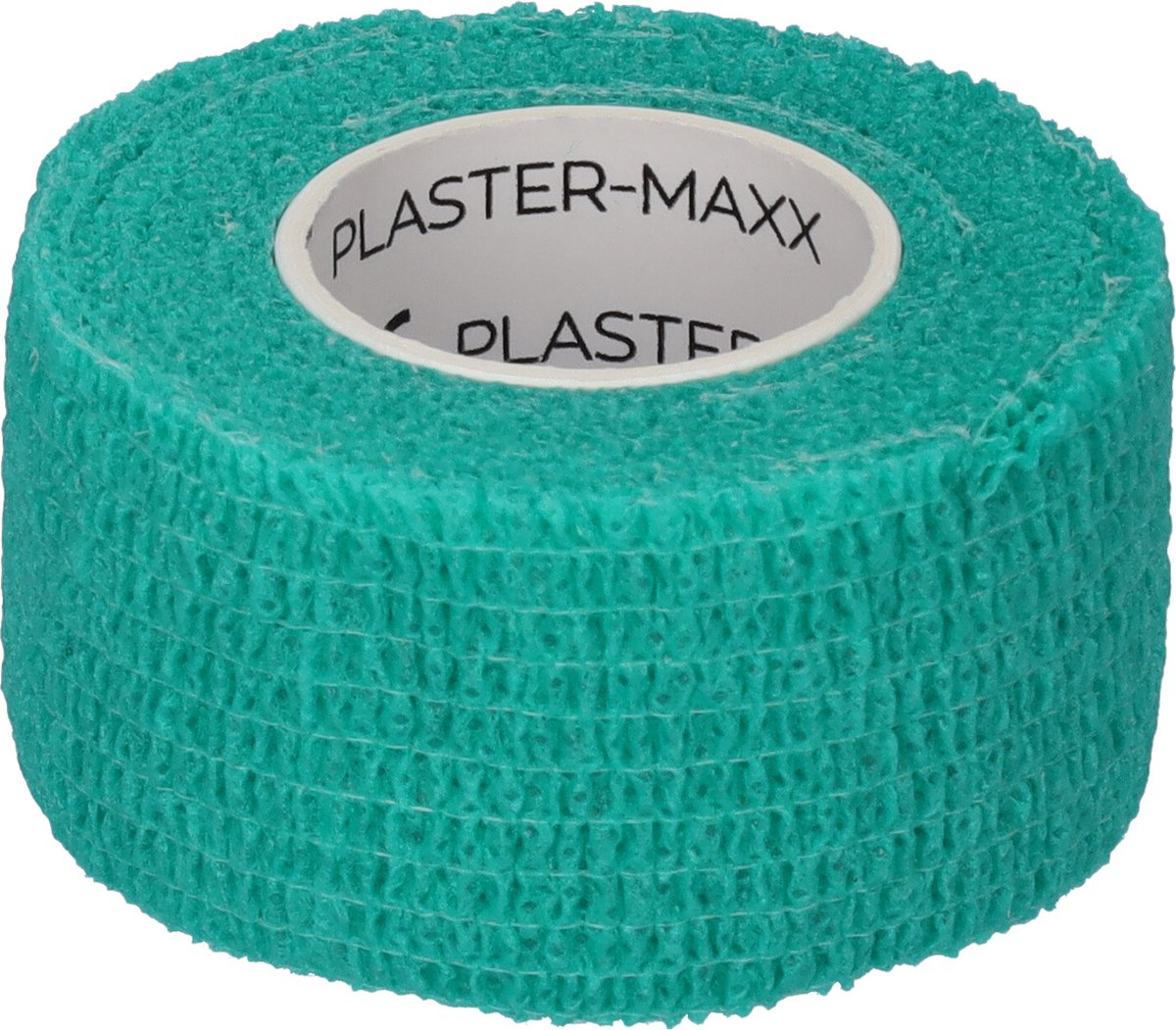 Goedkoopste Plastermaxx de hypoallergene elastische pleister ( groen ) die werkt zonder lijm. Waterbestendig, rekbaar, anti allergisch, latex vrij, absorbeert bloed, afscheurbaar ( geen schaar nodig ) lengte 450cm x breedte 2,8cm, handig voor thuis of op reis
