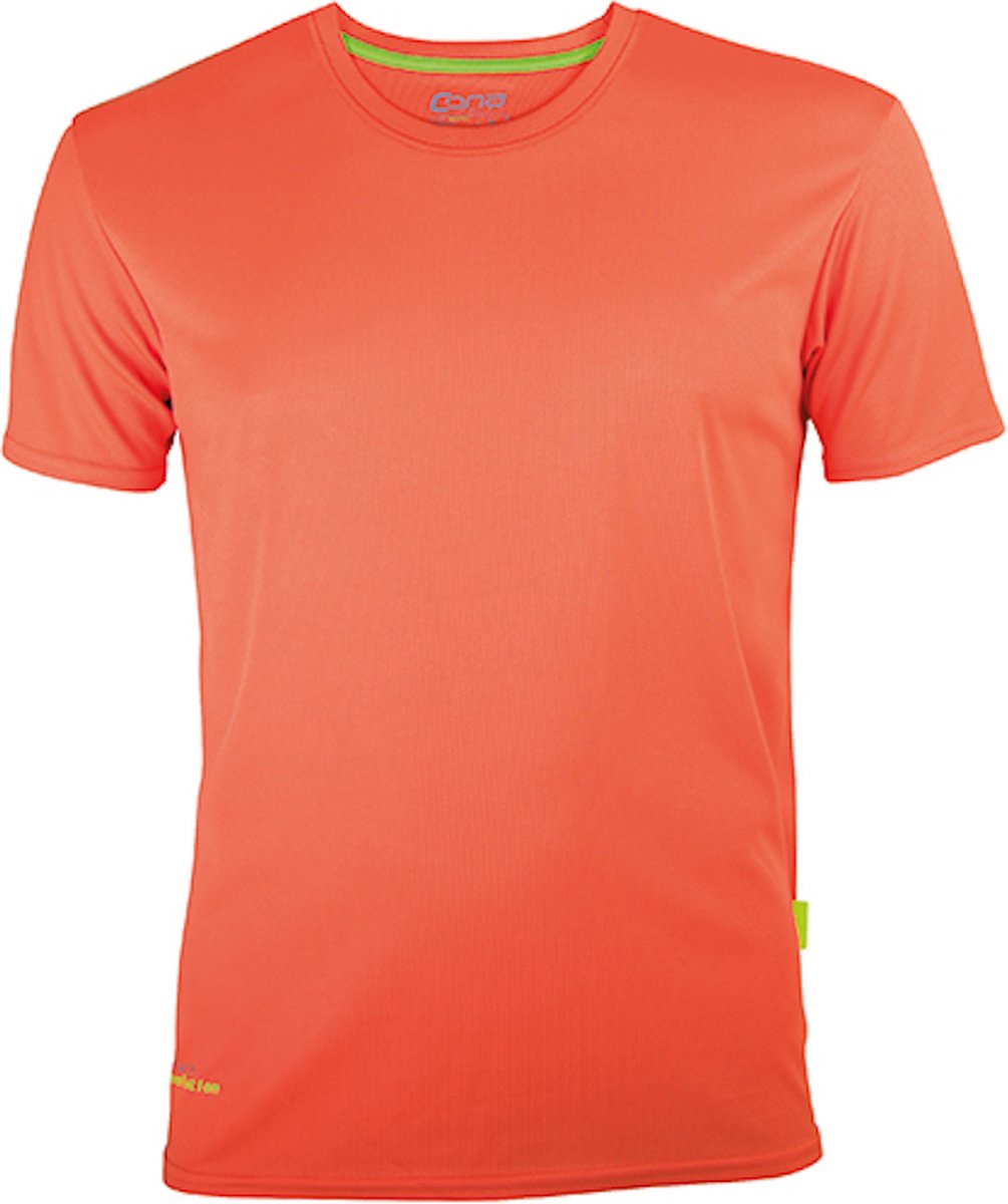 Herensportshirt 'Evolution Tech Tee' met korte mouwen Orange - M