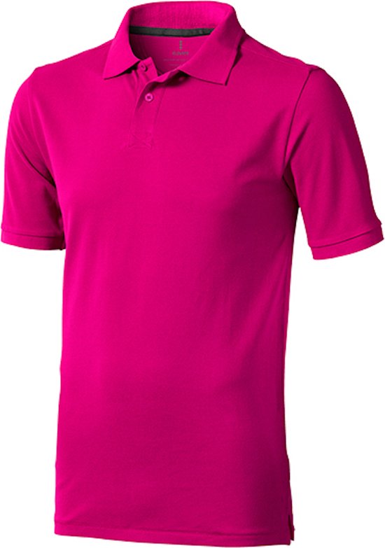 Men's Calgary Polo met korte mouwen Pink - S