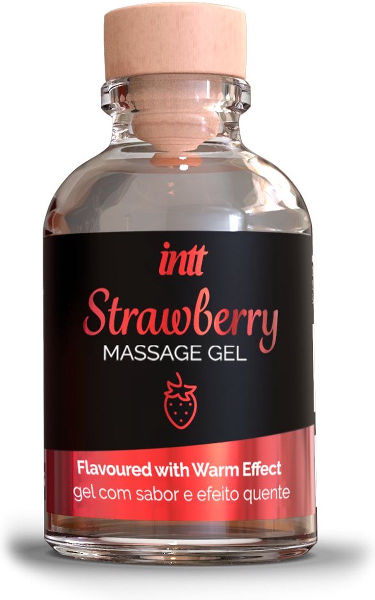 Goedkoopste intt Massage Gel Strawberry 30ml 3400000924235600692473974