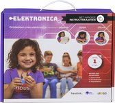 Educo Elektronica set 1 Educatief speelgoed wetenschap - Geschikt van 4 tot 8 jaar - 12 elementen incl. werkkaarten - Wetenschap en spel - Techniek speelgoed