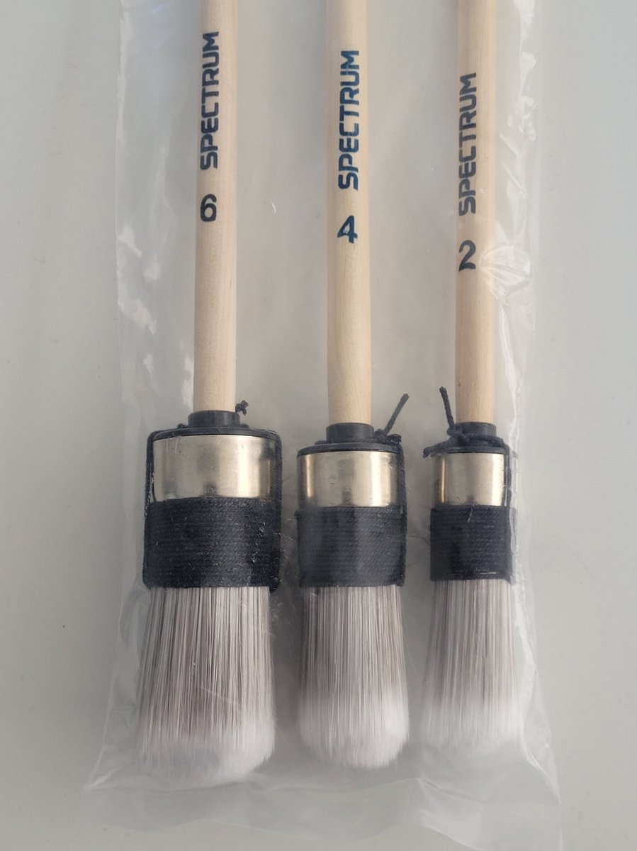 penselenset maat 2, 4, 6 en 10 4-delig
