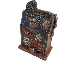 Beeldje van Gokkast - 8,5 x 14cm