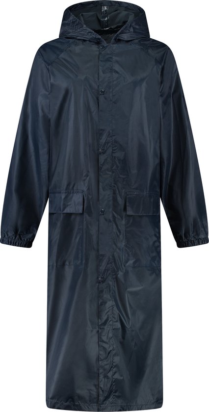 JC Blue Trenchcoat – Navy – Regenjas dames – Regenjas Heren - waterdicht - Maat XL