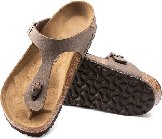 Birkenstock Gizeh - heren sandaal - bruin - maat 45 (EU) 10.5 (UK) | bol.com