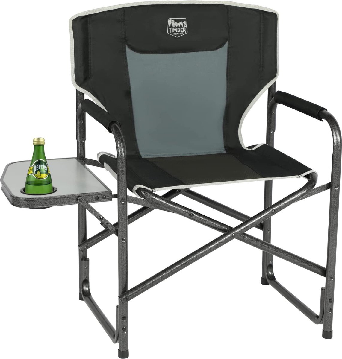 TIMBER RIDGE Campingstoel Opvouwbaar - Klapstoel Tot 150 Kg Draagkracht