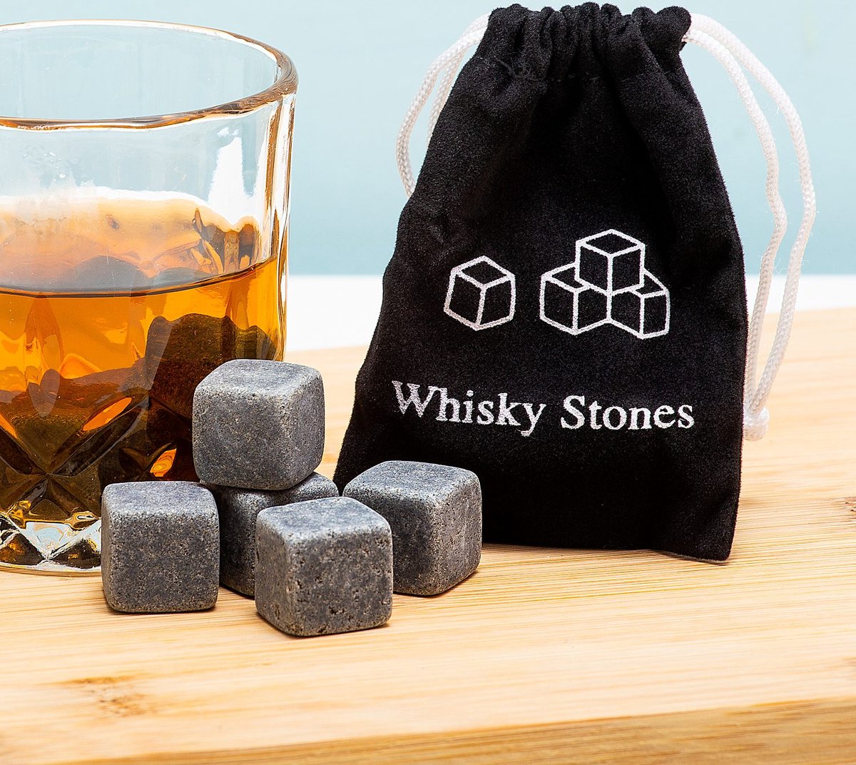 Aretica Whisky Stone Stones - Pour un vrai whisky sur les rochers - Pierres  naturelles